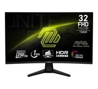 Monitor MSI 31.5″ 1080p 180Hz VA Curvo HDR sRGB 101% VESA Type-C