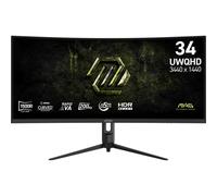 Monitor MSI MAG 342CQRF E20 34" UltraWide Quad HD 200Hz VA Curvo 0,5ms