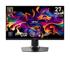 Monitor MSI MPG 271QRDE 26,5" Wide Quad HD 500Hz QD-OLED 1ms sin marco