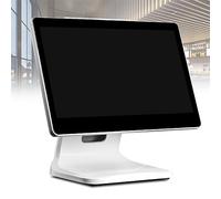 Monitor Multitáctil Retroiluminado Por LED Capacitivo De POS De 15 Pulgadas, Pantalla Táctil De Diseño Plano Sin Costuras, Entrada VGA Y USB, For Oficina, Comercio Minorista, Restaurante, Bar ( Color