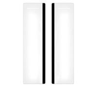 Monitor Note Board - Dry Erase Writing Panel, Memo Display with Mounting, Reusable Smooth, Desk Organization Tool, Productivity Accessory for Tracking Tasks Reminders And Notes In Work Study