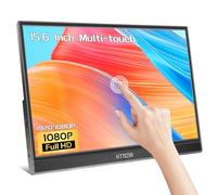 Monitor Pantalla Táctil Portátil, 15,6 Pulgadas FHD 1080P Portable Monitor Touchscreen Type-C, HDMI, HDR Plug & Play Monitor Externo para Ordenador portátil, PC, teléfono, Mac, Xbox PS5/PS4 Switch
