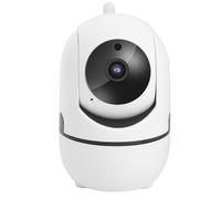 Monitor para bebés, cámara inalámbrica de 360 Grados, cámara de Seguridad en el hogar 1080P con función de visión Nocturna, Audio de comunicación bidireccional, detección de Movimiento y Sonido (EU)