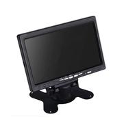 Monitor para Coche TFT LCD de 7" HD Digital 16:9 1920 * 1080P con Entrada vídeo bidireccional para cámara visión Trasera, DVD y VCD Cámara Marcha Atrás Visión