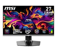 "Monitor per PC da gioco - MSI - 26,5"" - UHD - 240Hz - Pannello QD-OLED - 0,03 ms - Altezza regolabile - MAG 272UP QD-OLED X24"