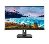 Philips 243S1 Monitor 24 Pulgadas FHD, 100Hz, IPS, 4 ms GtG, Adaptive Sync., Altura Ajustable, Altavoces (1920x1080, 1x HDMI 1.4, 1x DP 1.2, USB-Hub, USB-C), Negro