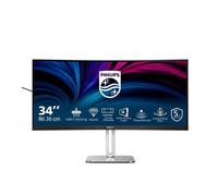 Monitor Philips 34B2U5600C 34" UltraWide QHD 120Hz VA Curvo USB-C Altura Ajustable