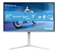 Philips Evnia 6000 27M2N6501L/00 Monitor PC 67,3 cm [26.5] 2560 x 1440 Pixel Quad HD QD-OLED Bianco (Philips Evnia 6000 27M2N6501L - OLED monitor - gaming - 27 [26.5 viewable] - 2560 x 1440 QHD @ 240