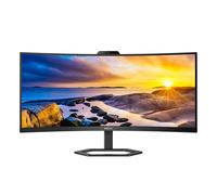 Monitor Philips Série 5000 34" 34E1C5600HE VA UWQHD 100Hz 1ms c/colunas + Aj.Altura + Webcam + USB-C ( PD65W )