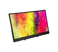 Monitor Portátil, 15,6 Pulgadas IPS FHD HDR 1080P USB C HDMI Monitor de Ordenador Portátil Ultra Slim Eye Caring Pantalla de Ordenador Monitor de Juego con Soporte para el Teléfono
