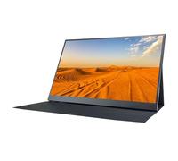 Monitor Portátil, 17.3 Pulgadas 1080P Full HD USB C HDMI Computadora Portátil Pantalla, Pantalla Externa para Computadora de Teléfono Móvil, Pantalla Táctil de Soporte