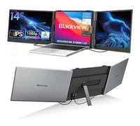 Monitor portátil Blackview DCM6 14" FHD ultradelgado 60Hz Altavoz TÜV compatible portátiles 13-17.3"