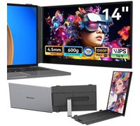 Monitor portátil Blackview SCM6 14" FHD 60Hz Ultrafino Altavoz TÜV Compatible portátiles 13-17.3"