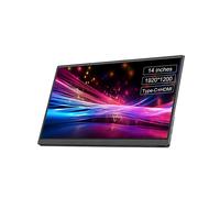Monitor Portátil de 14 Pulgadas con Pantalla Táctil IPS de 1900 X 1200P, Compatible con , Compatible con PC y Portátil.