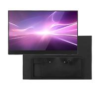 Monitor Portátil de 15.6 Pulgadas 1080p 120Hz Pantalla de Computadora con Tipo C HDMI, Pantalla de Extensor de Altavoces Duales con Parada de Patada, Cuidado de los Ojos, para