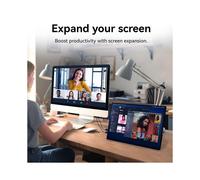Monitor Portátil de 15,6 Pulgadas, 1080P FHD, Segundo Monitor Externo con Doble USB-C, para Portátil, para y Teléfono.