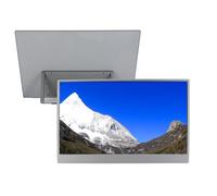 Monitor Portátil de 15,6 Pulgadas, 1080P USB C HDMI Extensor de Pantalla para Computadora Portátil para Oficina de Viajes, Monitor Externo IPS Ultradelgado con Soporte Plegable