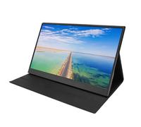 Monitor Portátil de 15,6 Pulgadas, FHD 1080P 60 Hz USB C, Pantalla de Computadora HDMI Monitor de Juegos HDR IPS, Monitor Externo Gran Angular de 178° con Cubierta de Soporte