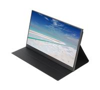 Monitor Portátil de 17,3 1080P, Monitor Portátil Tipo C, Conector para Auriculares de 3,5 Mm, 60 Hz, Vista Completa IPS para Computadora Deportiva Electrónica