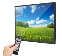 Monitor Portátil de 19 Pulgadas Pantalla Táctil Resistiva TFT 1280 X1024 HD Totalmente de Metal Montaje en Pared Pantalla de Computadora Compatible con VGA AV BNC Entrada USB