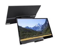 Monitor Portátil de 2,5 K, Monitor de Juegos de 15,6 Pulgadas y 144 Hz, Segunda Pantalla Externa HDMI Tipo C para Computadora Portátil, para OS X, para OS X Mini 2018, NUC,