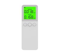 Monitor portátil de calidad del aire para HCHO y TVOC - Probador digital de formaldehído y analizador de aire para uso en interiores - Seguimiento de datos en tiempo real con