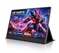 Monitor portátil Gaming 16" Pantalla 2,5K 165Hz pantalla con conectividad USB-C y HDMI, con altavoces VESA Soporte integrado Compatible con PC/Laptop/PS5/Xbox/Switch - Z1FC