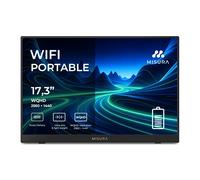 Monitor portátil inalámbrico WQHD 2.5K de 17,3" con batería - MISURA P173QHBW
