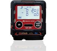Monitor portátil multigás | Detección de 4 Gases: LEL, O₂, H₂S, CO | Monitor de Seguridad Personal Ligero | Modelo GX-3R