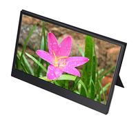 Monitor Portátil para Juegos, 1440P IPS, Monitor Portátil de 13,3 Pulgadas, Altavoz Dual HDR Ultradelgado para Viajes (Enchufe de la UE)