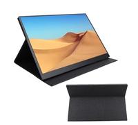 Monitor Portátil para Juegos de 16 Pulgadas SRGB 4K 60 Hz, Pantalla Externa de Viaje HDMI USB C con 2 Altavoces, Funda Protectora y Extensor Pantalla para Portátil, Mac y