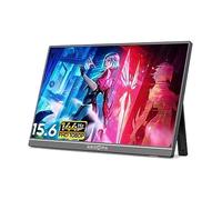 Monitor portátil para portátil Pantalla externa for teléfono móvil IPS, 15,6 pulgadas, 144HZ, pantalla de expansión for ordenador portátil, máquina juegos, subpantalla, multifunción Monitor portátil