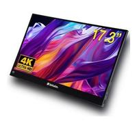 Monitor Portátil Táctil Verbatim PMT-17-4K 17.3/ 4K/ Multimedia/ Negro
