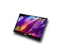 Monitor Portátil Táctil Verbatim PMT-17-4K 17.3"/ 4K/ Negro