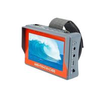 Monitor Probador de CCTV, Probador De Cámara CCTV 5 Pulgadas Y 8MP, Correa Muñeca Portátil AHD TVI CVI Cctv, Soporte Monitor Vídeo Analógico PTZ For Cftv