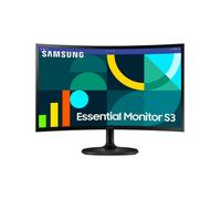 Monitor profesional curvo samsung essential monitor s3 s36gd s24d364gau/ 24'/ full hd/ negro (LS24D364GAUXEN)