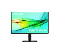 Monitor profesional samsung viewfinity s6 s60ud s24d600uau 24'/ qhd/ regulable en altura/ negro