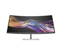 Monitor profesional ultraparonámico curvo hp pro serie 7 37.5'/ wqhd+/ multimedia/ regulable en altura/ plata (8K167AA)