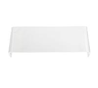 Monitor Riser 50 lb 3.5 pulgadas Altura Mejorar la postura de la sesión Reduce los ojos del cuello Espacio de presión para ahorrar soporte de computadora acrílico para estudio de (Claro)