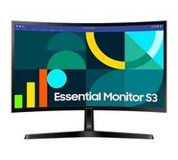 Monitor - SAMSUNG Essential Monitor S3 S36GD, 24 ", Full-HD, 4 ms, 100 Hz, Negro