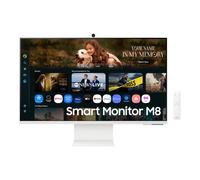 Monitor Samsung M8 M80F (2025) 32" VA 4K UHD 60Hz Webcam Blanco