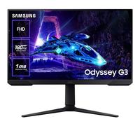 Monitor Gaming Samsung Odyssey G3 S24DG304EU/ 24"/ Full HD/ 1ms/ 180Hz/ VA/ Regulable en altura/ Negro