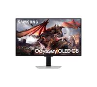 SAMSUNG Odyssey QD-OLED G80SD S32DG800SU, Gaming-Monitor 80 cm (32 Zoll), silber, UltraHD/4K, HDR, Fernbedienung, 240Hz Panel (LS32DG802SUXDU)
