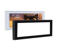 Monitor secundario de pantalla táctil IPS USB de 4.6 pulgadas, pantalla táctil LCD de viaje con barra estirada IPS, pantalla de expansión inteligente para Windows 1011 (blanco)