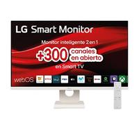 Monitor Smart LG, 27", webOS 23, IPS, FHD (1920x1080) - 27U511SAX-W.OBSPTO