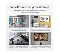 Sony - FW-43EZ20L pantalla de señalización Pantalla plana para señalización digital 109,2 cm (43") LED Wifi 350 cd / m² 4K Ultra