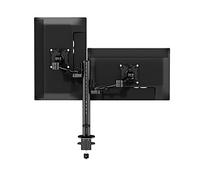 Monitor Stand Dual Monitor Mount Arm 17"-30" Aluminum Alloy Monitor Desk Mount Height/Tilt/Rotation Adjustable Monitor Stand Each Arm Holds Up to 17.6 Lbs Monitor Mount