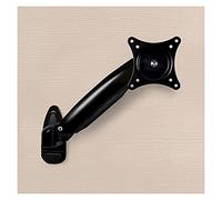 Monitor Stand Long Arm Monitor Stand Mechanical Spring Single Monitor Stand Mount 12"-27" Wall Mount Monitor Stand Arm Holds 7.7 to 16.5 Lbs Monitor Mount (Color : Black Style : One Arm)