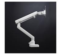 Monitor Stand Mechanical Spring Monitor Mount Stand 17"-35" Single Monitor Desk Mount Monitor Stand with Clamp Grommet Mounting Base Holds Up to 17.6 Lbs Monitor Mount