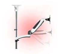 Monitor Stand Single Monitor Stand Adjustable Ceiling Monitor Mount Stand 15"-27" Gas Spring Monitor Stand Arm with VESA 75x75/100x100 Holds Up to 17.6lbs Monitor Mount (Size : 76CM Style : A) (B 7